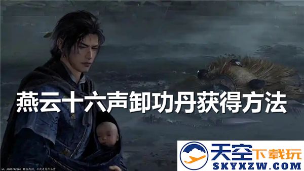 探析燕云十六声卸功丹珍稀获得途径及其背后故事