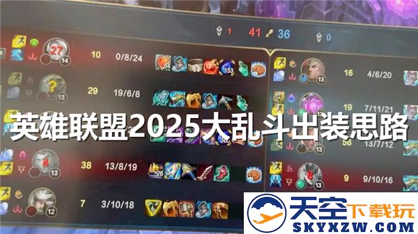 2025年英雄联盟大乱斗出装思路解析：策略、装备选择与战局应对