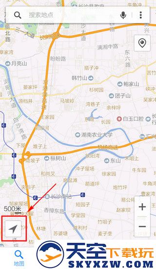 腾讯地图打开定位的方法