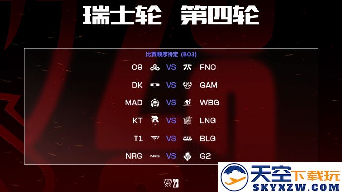 瑞士轮第四轮分组公布！中韩争辉 & 欧美强强对抗即将上演！