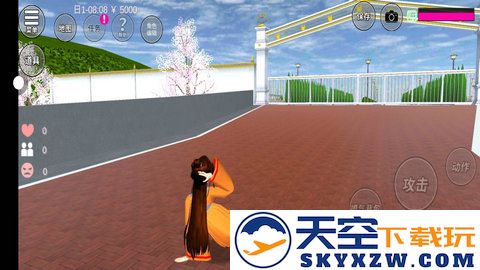 樱花校园模拟器 内置辅助菜单手游app截图