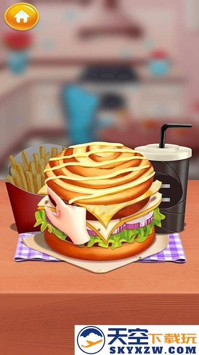 公主宝宝汉堡店手游app截图