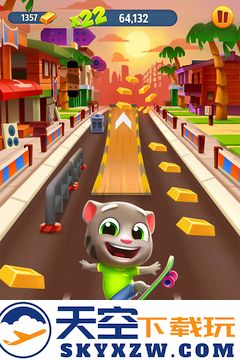 汤姆猫跑酷 应用宝版手游app截图