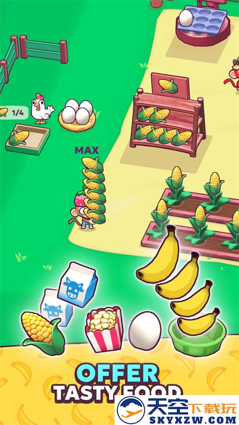 猴子超市 无广告版手游app截图