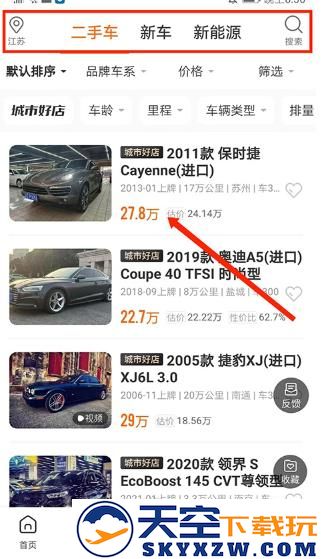 车300二手车