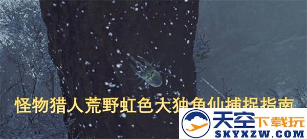 怪物猎人荒野中捕捉虹色大独角仙的详细技巧与攻略