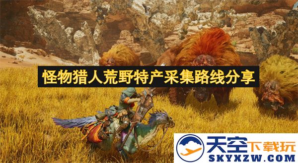 怪物猎人荒野特产采集路线详解与攻略分享