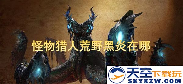 在怪物猎人荒野中寻找黑炎的具体位置和捕捉攻略
