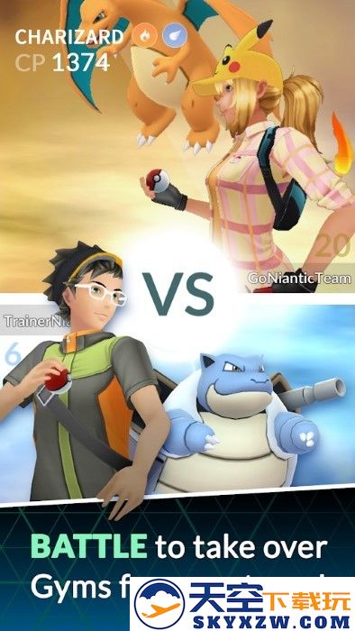 pokemon go宝可梦go国际服 v0.357.2 安卓版 2