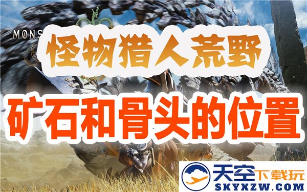 怪物猎人荒野中所有矿石与骨头的详细位置及获取攻略分享