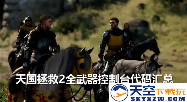 天国拯救2所有武器控制台代码完全汇总-一键复制粘贴全武器控制台代码指南