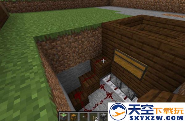 我的世界基岩版怎么制作地板机关攻略