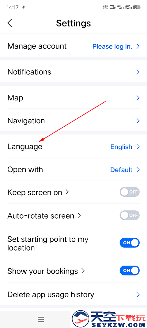 NAVER地图怎么调成中文