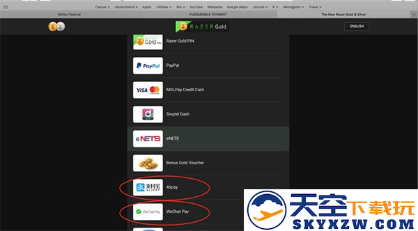 pubg国际服充值教程