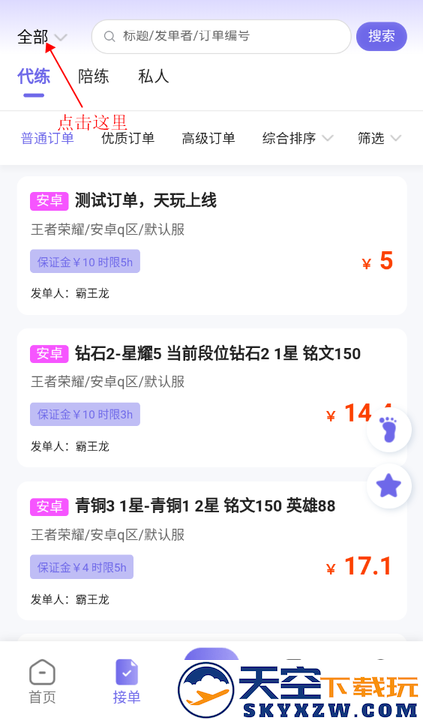 天玩代练平台下载