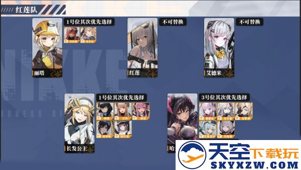 NIKKE胜利女神阵容搭配