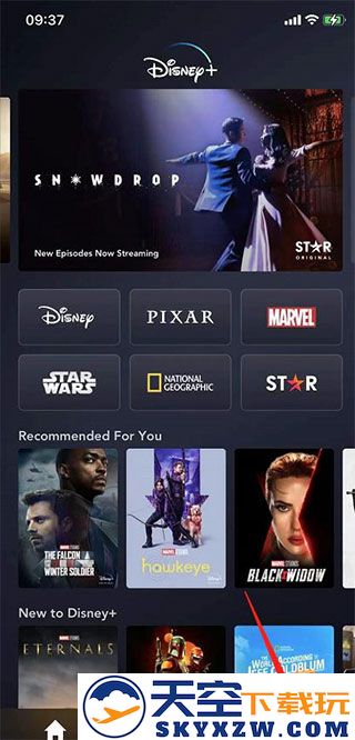 Disney+app官方版怎么改中文