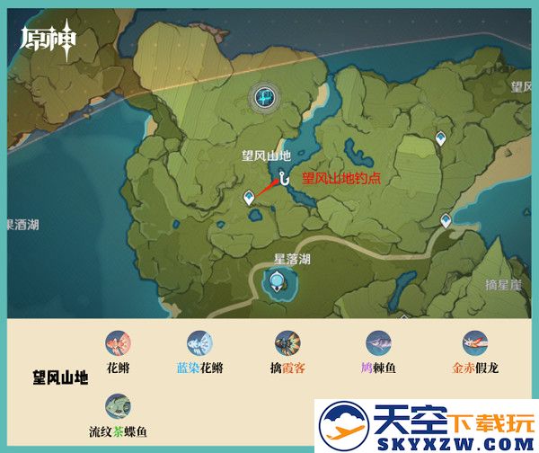 云原神钓鱼点攻略说明