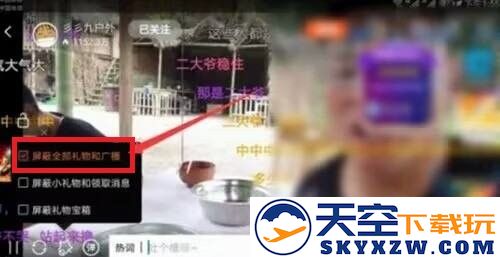 斗鱼屏蔽礼物特效教程