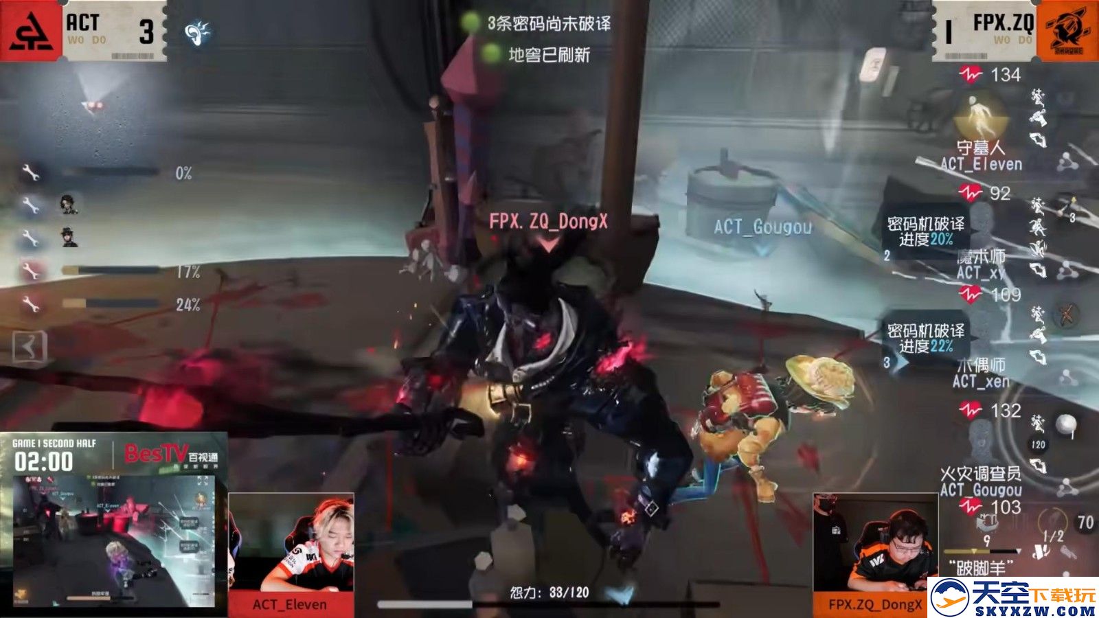 赤翎破穹！FPX.ZQ战队厚积薄发力争上游！《第五人格》2025IVL夏季赛第五周赛报发布