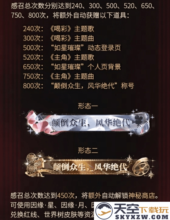 《世界之外》娱乐圈主题版本⌈如星璀璨⌋上线！版本资讯，一篇看完！