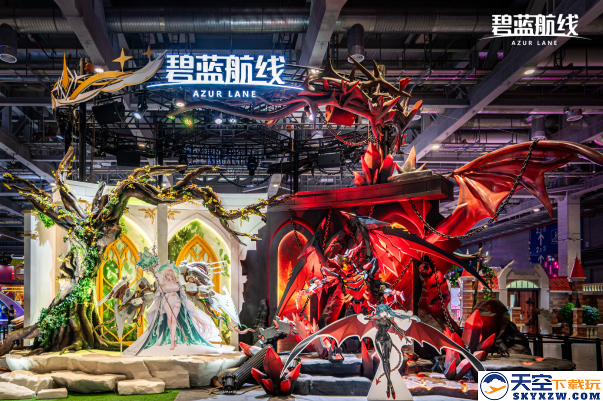 精灵与恶魔共舞！《碧蓝航线》打造双生奇境展台惊艳亮相BW2025！