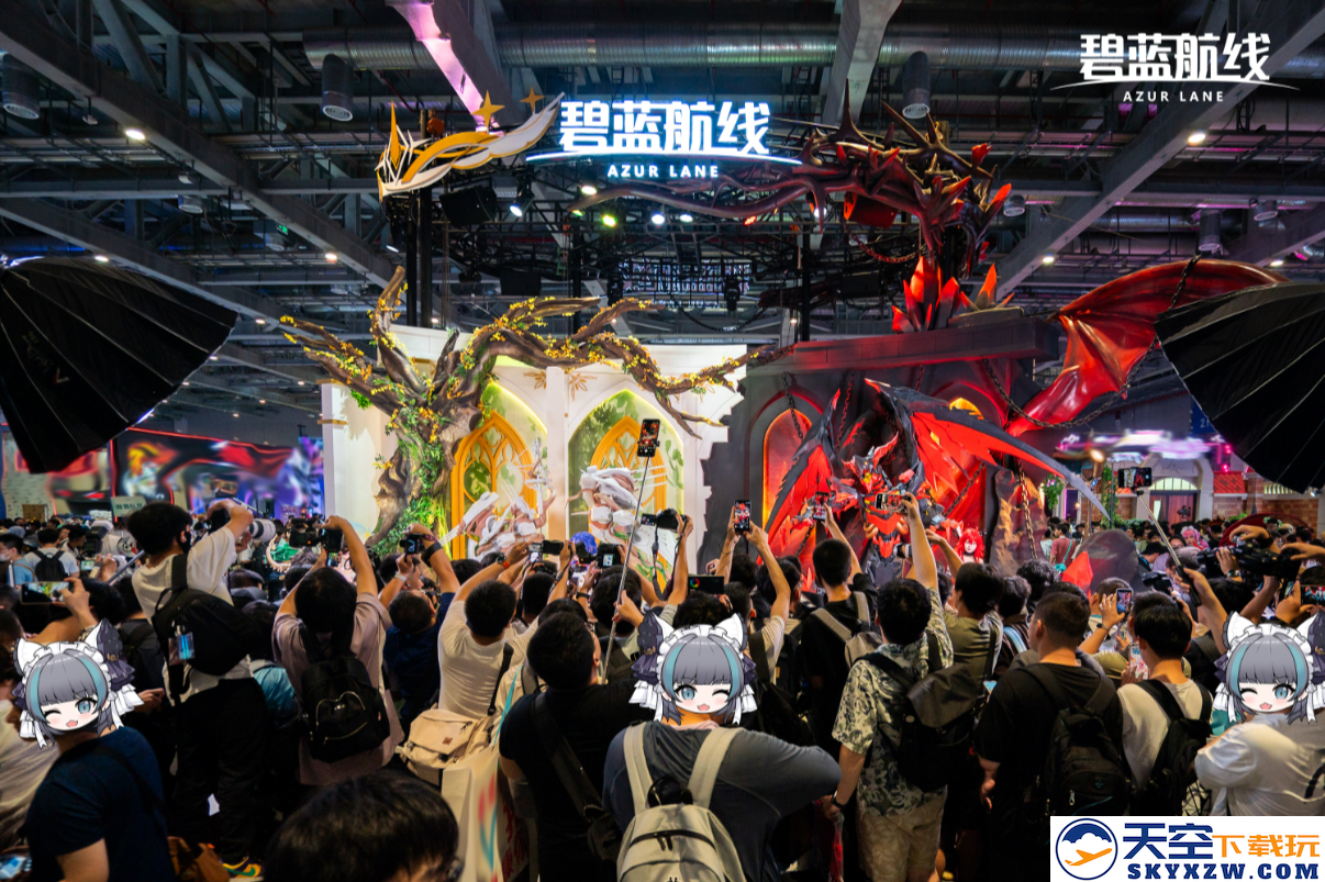 精灵与恶魔共舞！《碧蓝航线》打造双生奇境展台惊艳亮相BW2025！