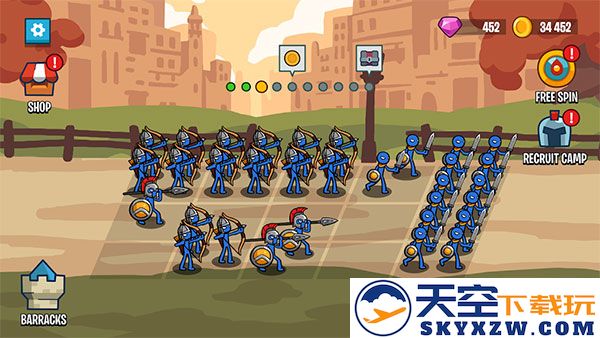 火柴人2军团之战手游app截图
